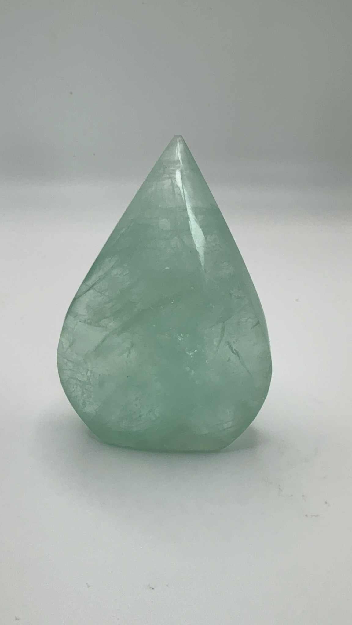 Baja Blast Fluorite Teardrop Freeform