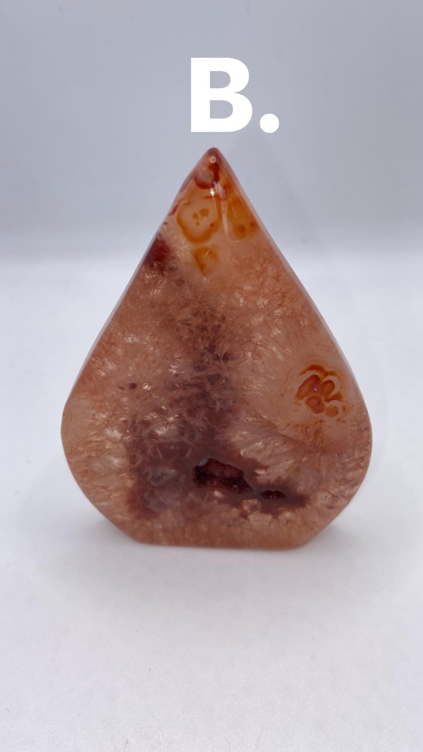 Carnelian Teardrop Freeform
