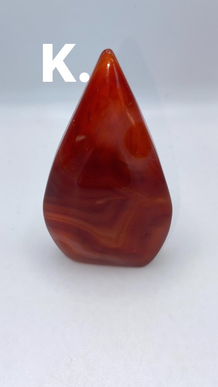 Carnelian Teardrop Freeform