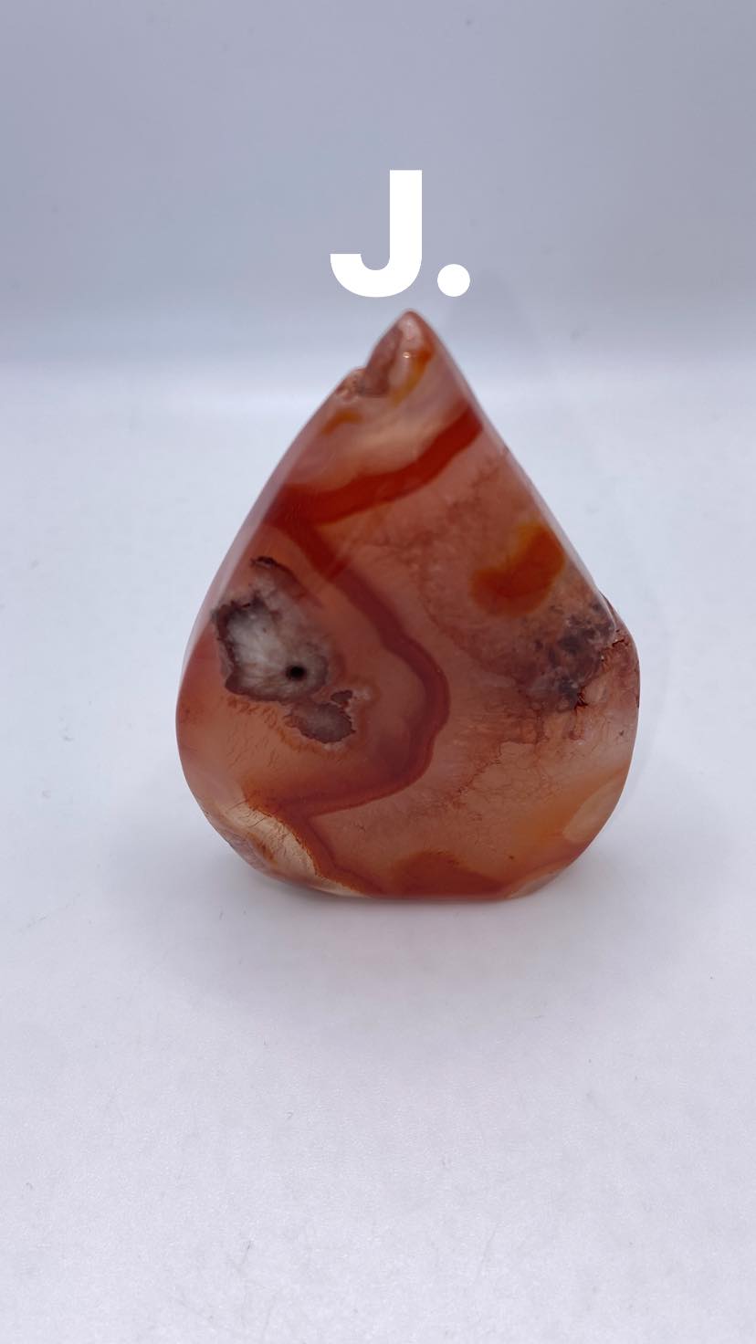 Carnelian Teardrop Freeform
