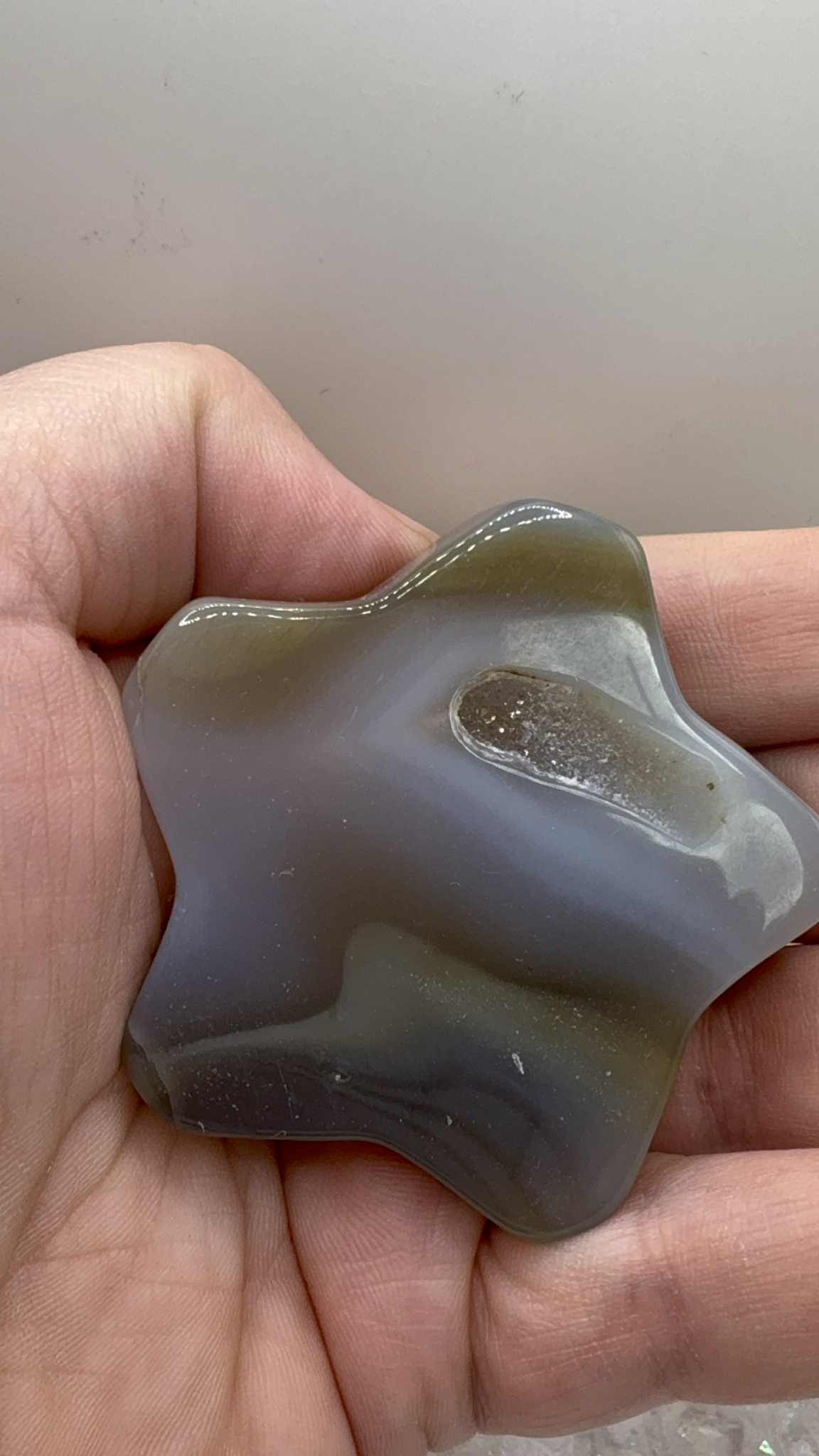 Agate Star Carving