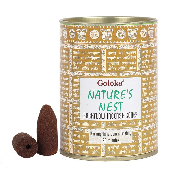 Goloka Backflow Incense Cones