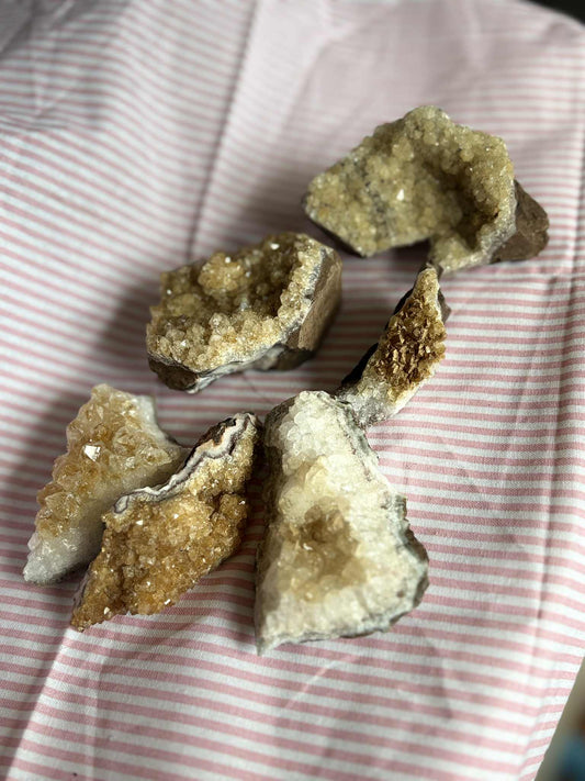 Citrine Clusters (Heat Treated)
