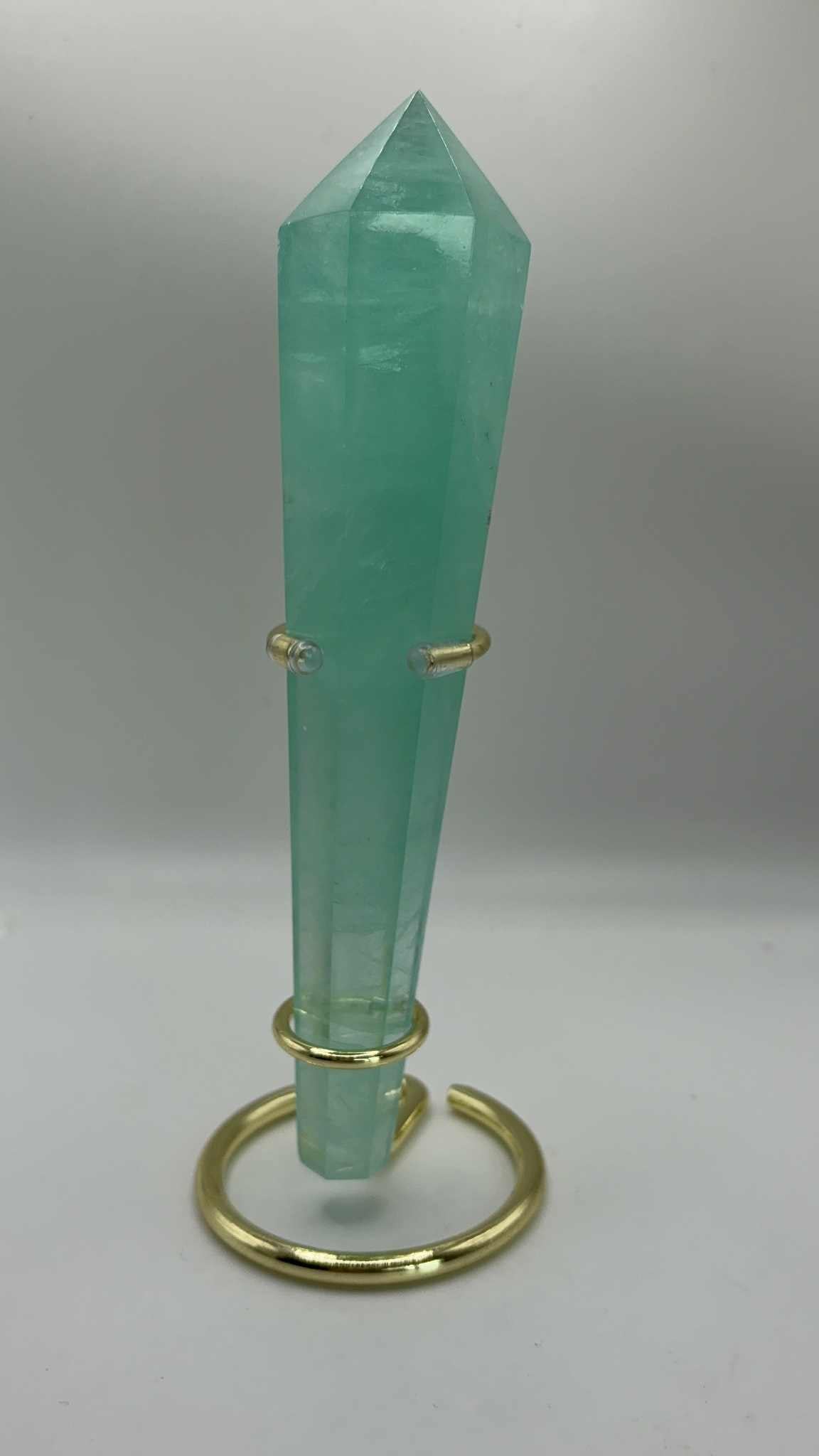 Baja Bast Fluorite Wand