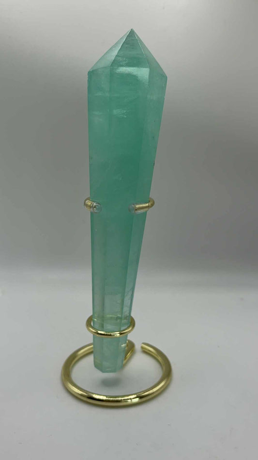 Baja Bast Fluorite Wand