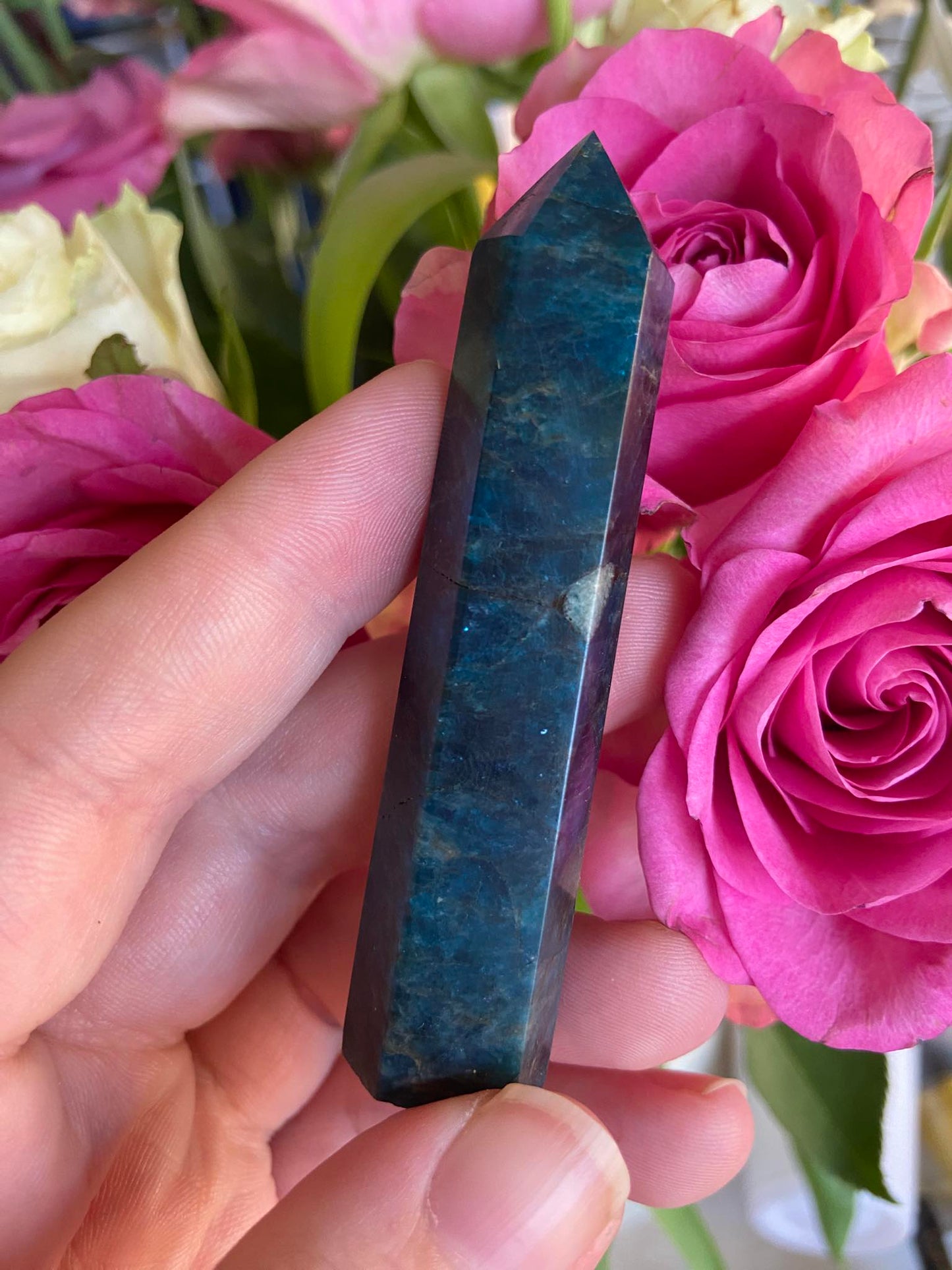 Blue Apatite Tower