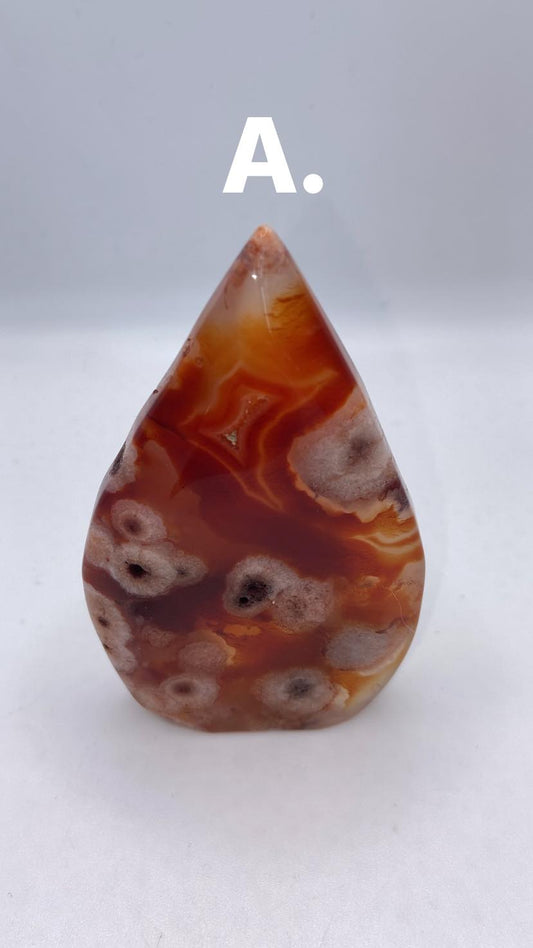 Carnelian Teardrop Freeform