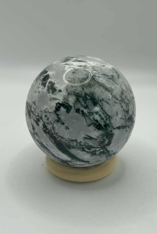 Moss Agate Sphere