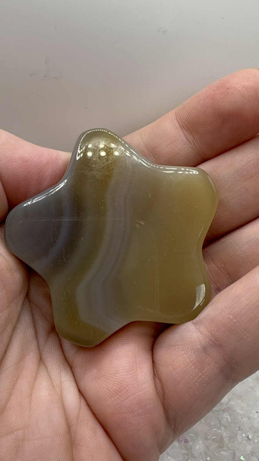 Agate Star Carving