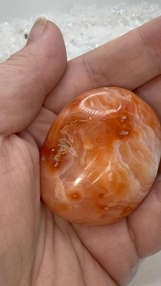 Carnelian Palmstone